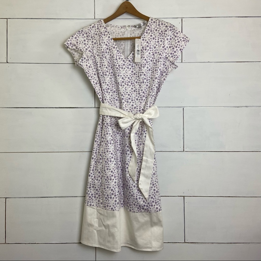 Downeast Late For Brunch Ditsy Floral Dress.  Size Medium. NWT